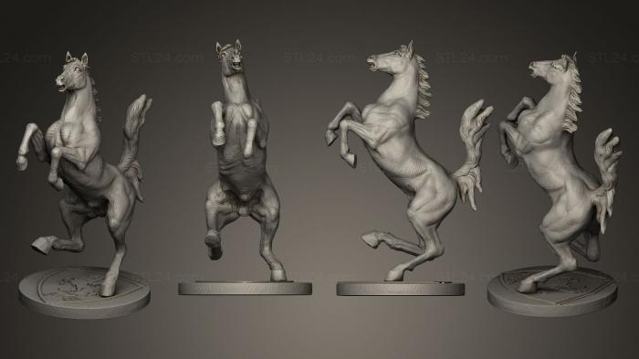 Animal figurines (FERRARI SCULPTURE, STKJ_0273) 3D models for cnc